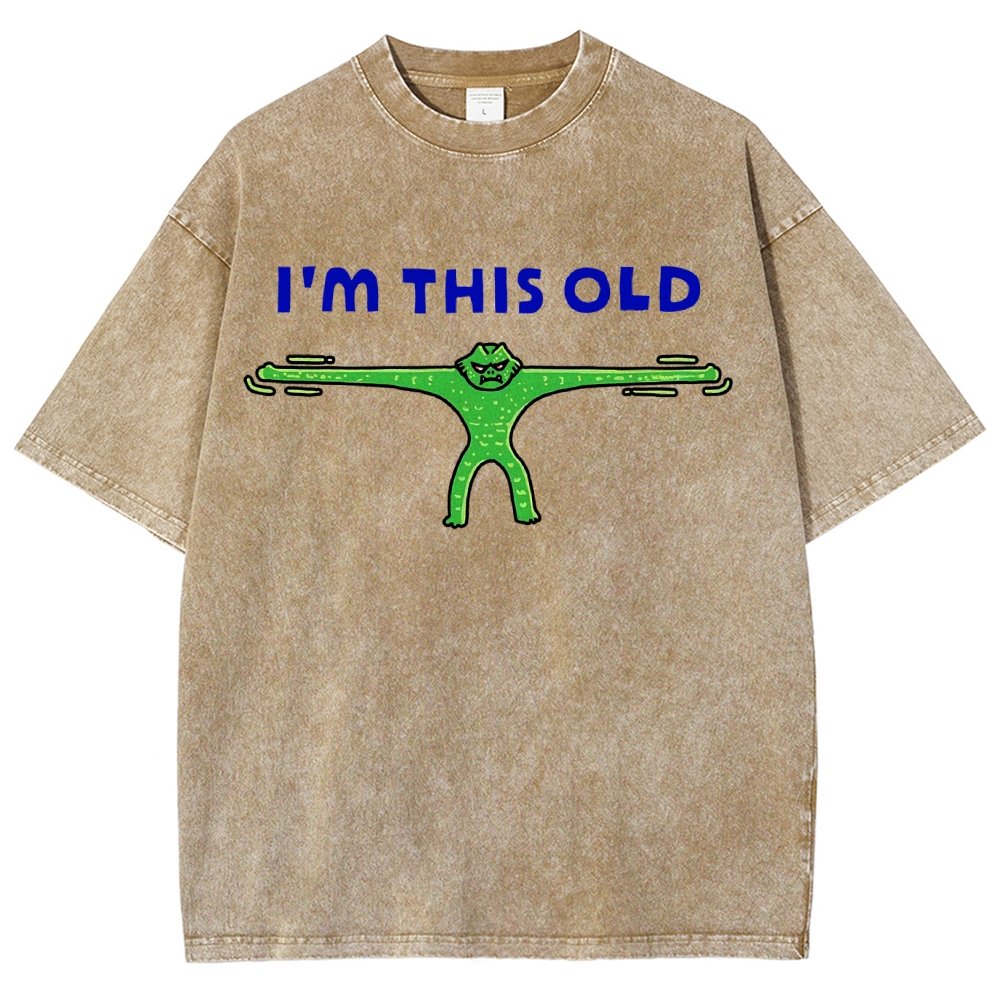Old As Stretch Vintage Distressed T-shirt