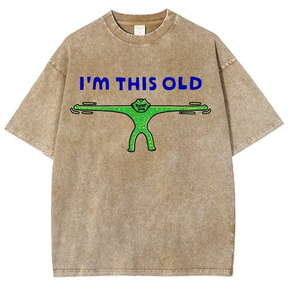 Old As Stretch Vintage Distressed T-shirt