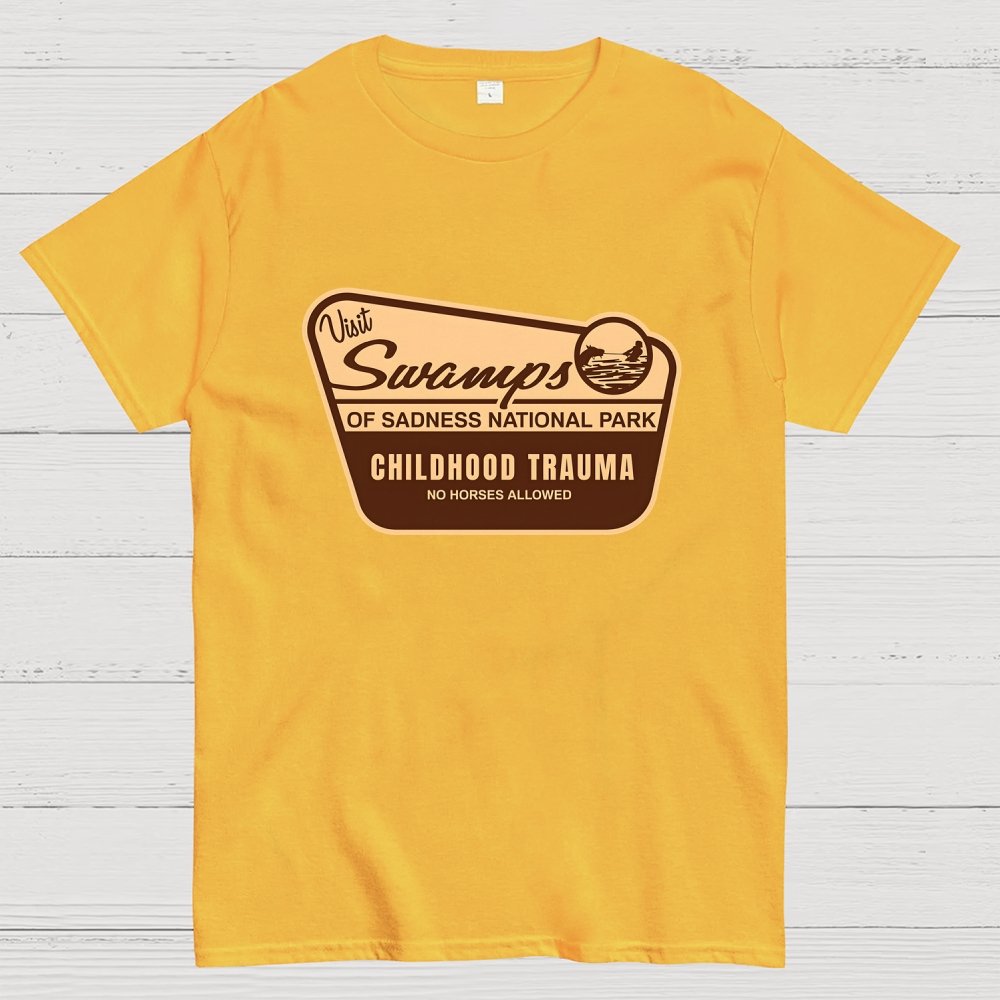 Mysterious Swamps National Park Geek T-Shirt