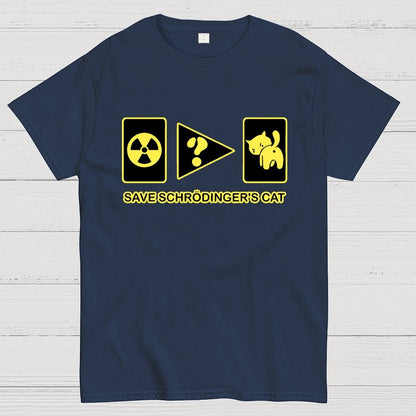 Save Schrodinger's Cat Geek T-Shirt