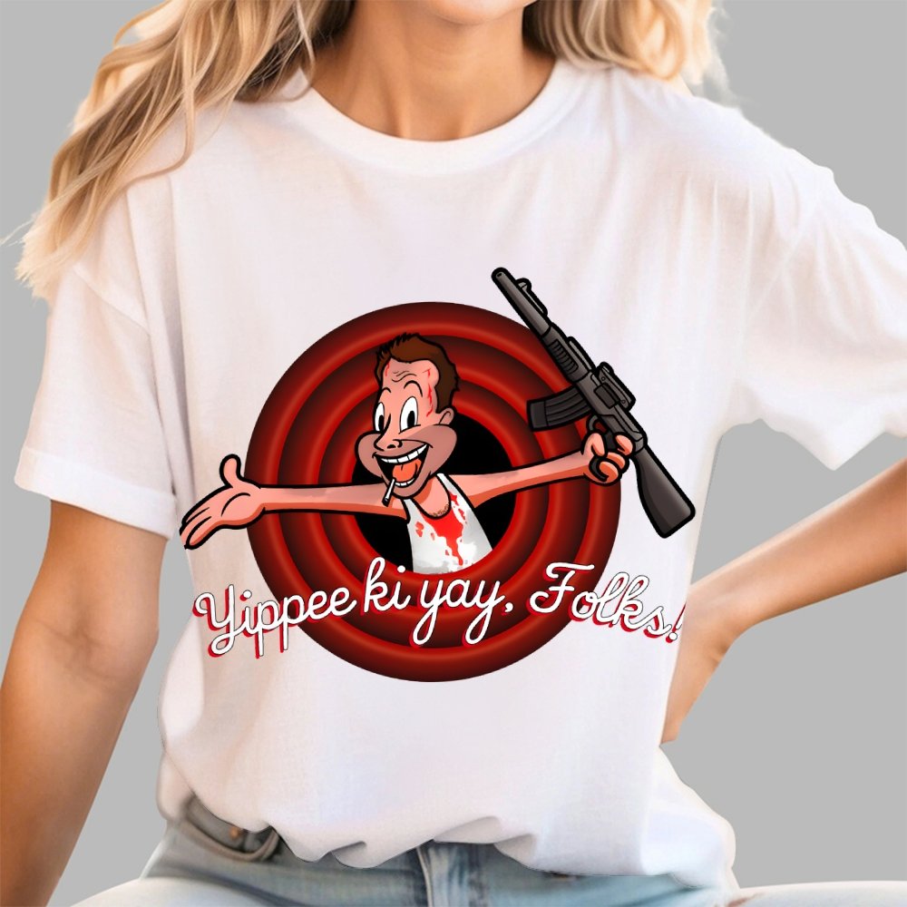 Yippee ki yay, folks! Geek T-Shirt