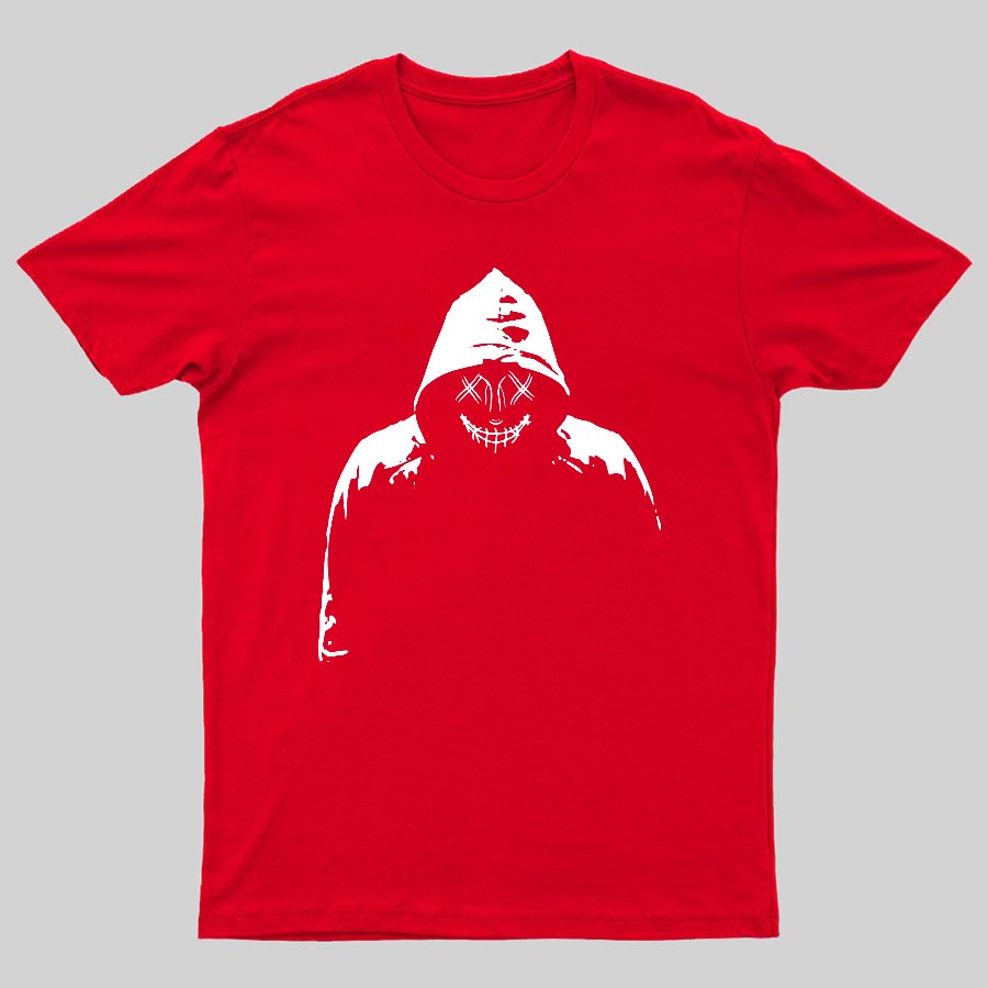Hacker Silhouette Geeky T-Shirt