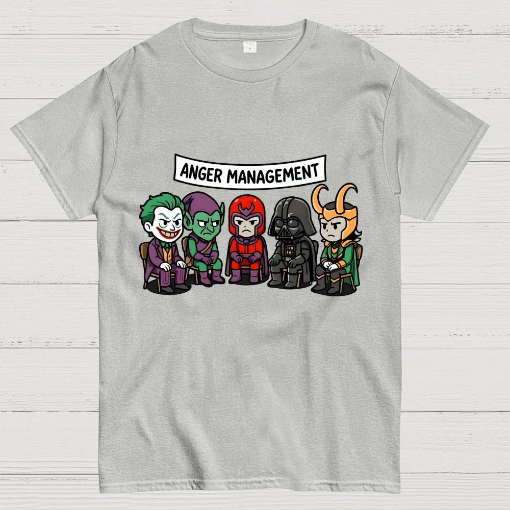 Anger management Unisex Geek T-Shirt