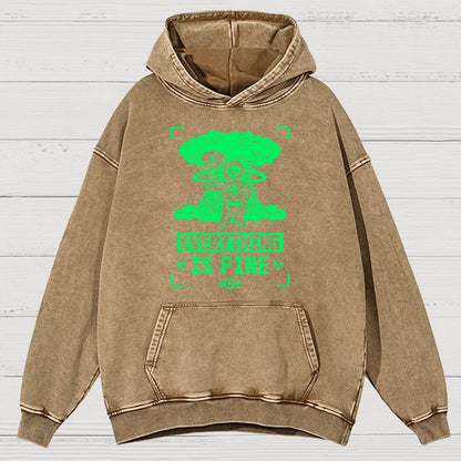 Nuclear Boy Vintage Distressed Hoodie