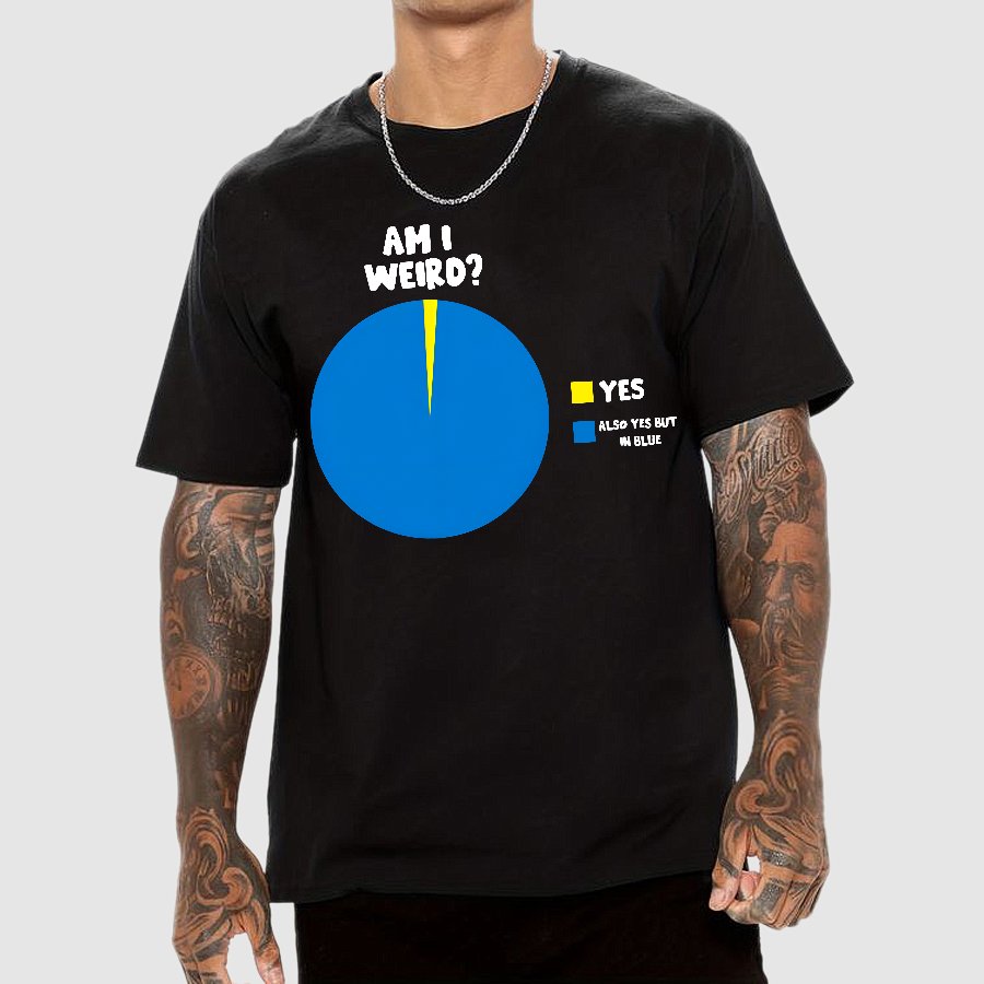Yes But In Blue Geek T-Shirt