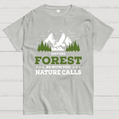 May The Forest Be With You, Breathe Naturally Geeky T-Shirt