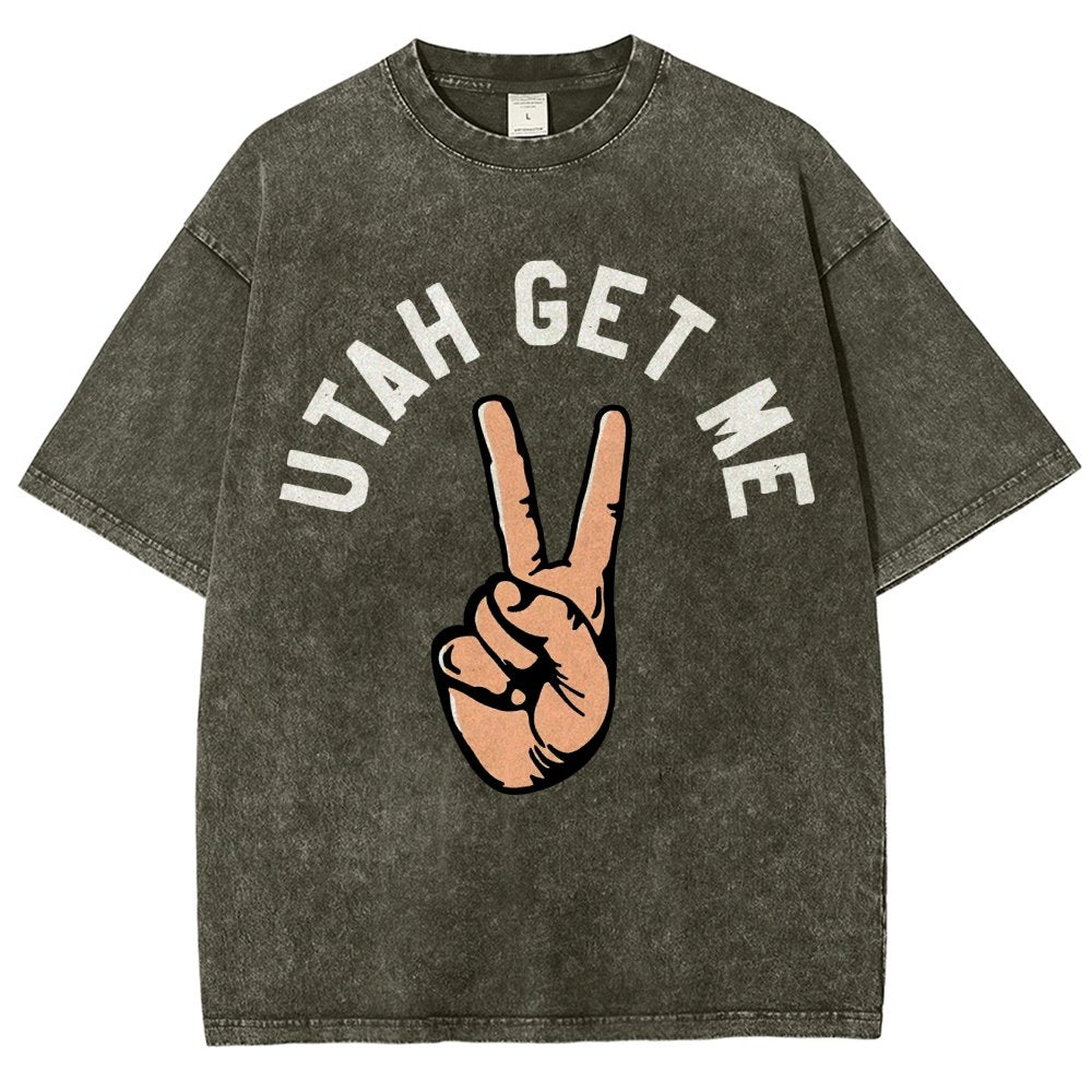 Utah Get Me Two Vintage Distressed T-shirt