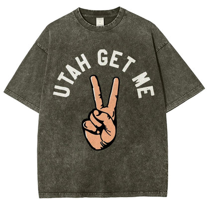 Utah Get Me Two Vintage Distressed T-shirt