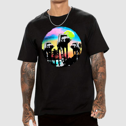 Retro Walker Adventure Geek T-Shirt