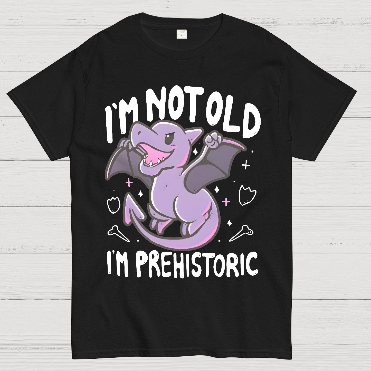 I'm Not Old I Am Prehistoric Geek T-Shirt