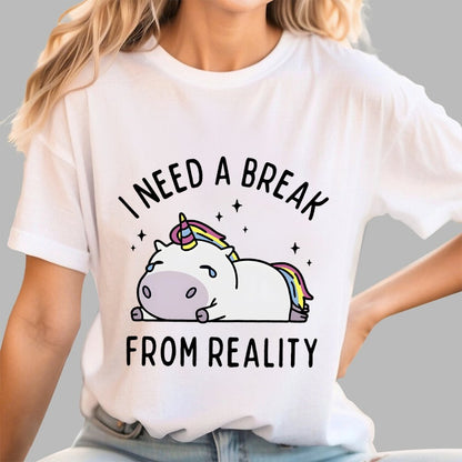 I Need A Break From Reality Geek T-Shirt