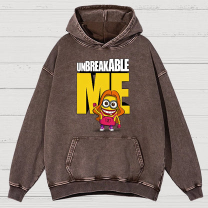 The Indestructible Me Vintage Distressed Hoodie