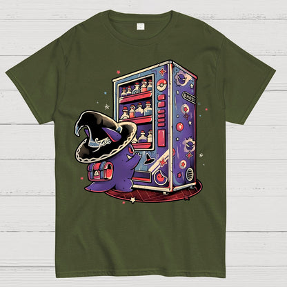 Ghost Vending Machine Geek T-Shirt