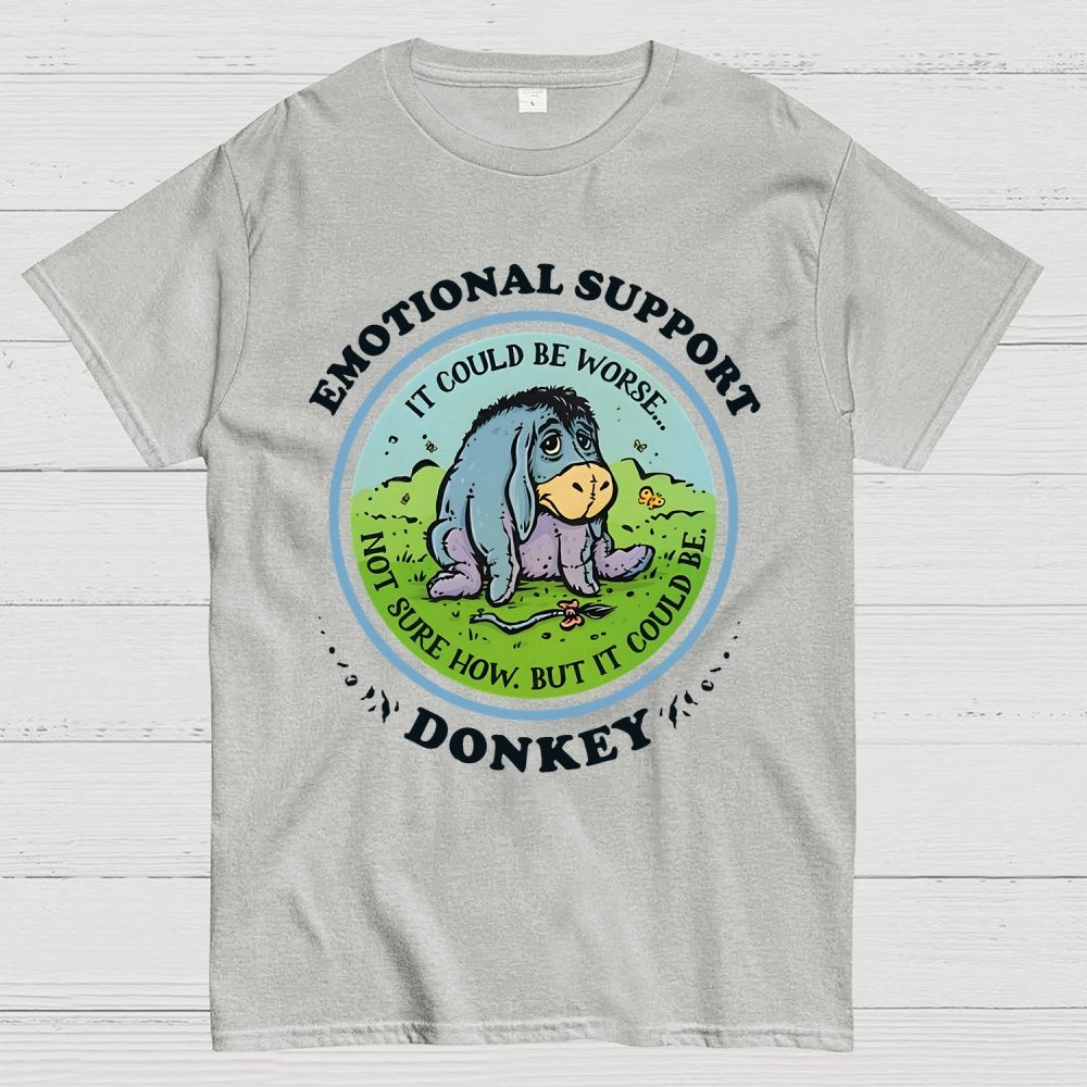 Emotional Support Donkey Geek T-Shirt