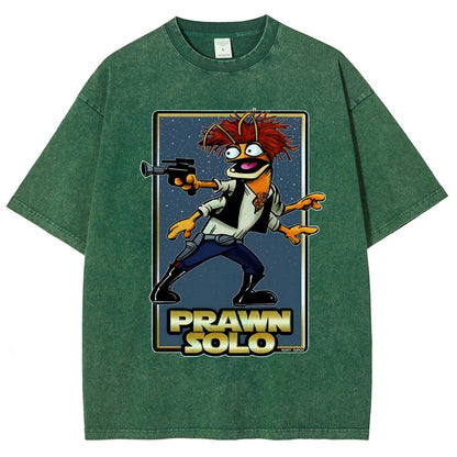 Prawn Hero Vintage Distressed T-shirt