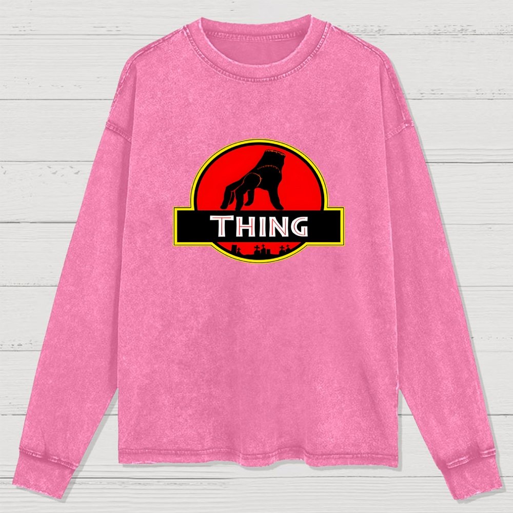 Thing Washed Long Sleeve Tee