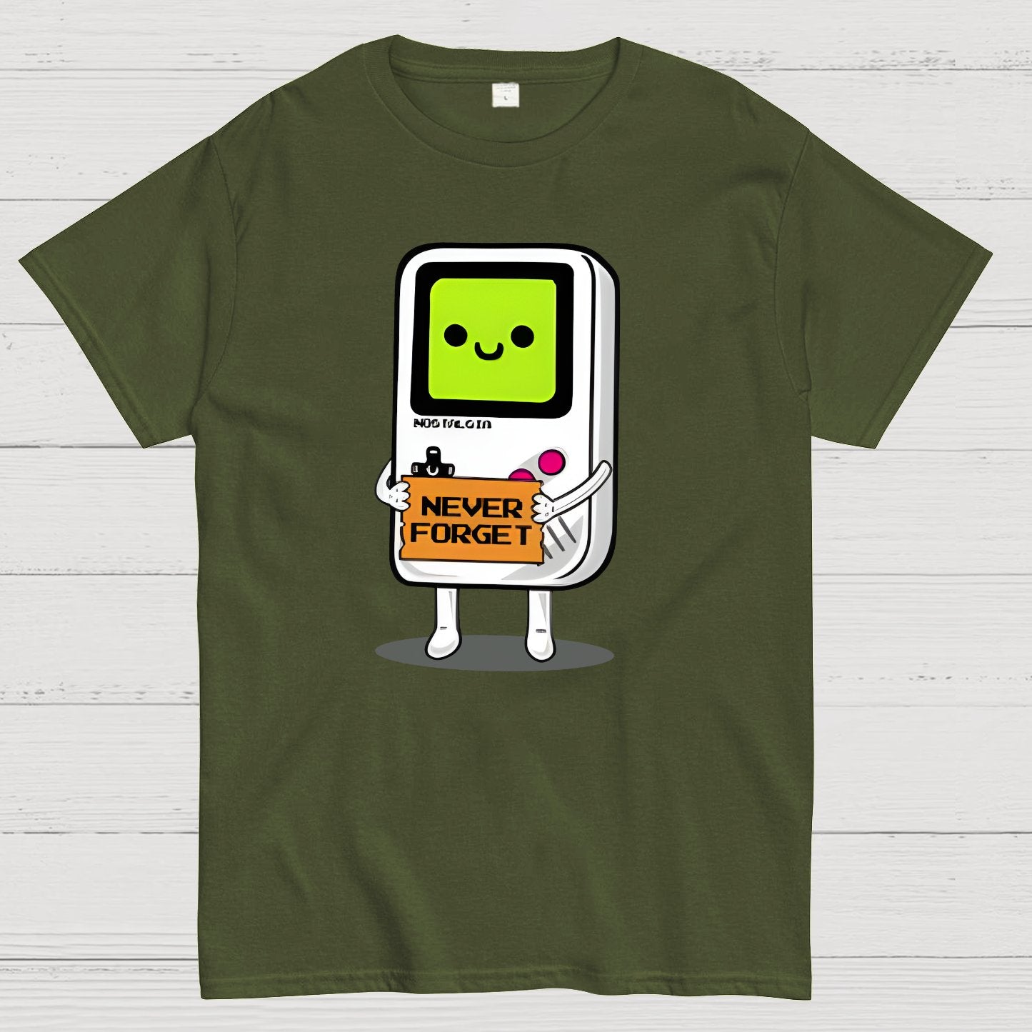 Never Forget Pocket Geek T-Shirt
