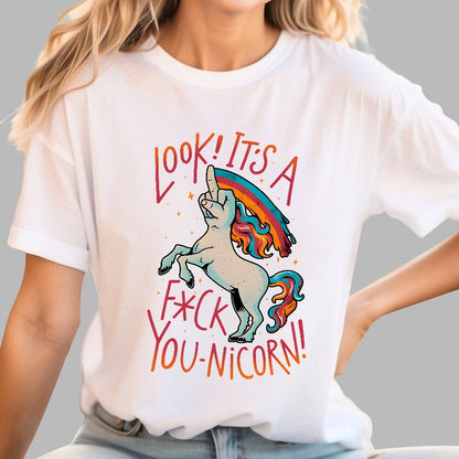 F-You Unicorn Geek T-Shirt