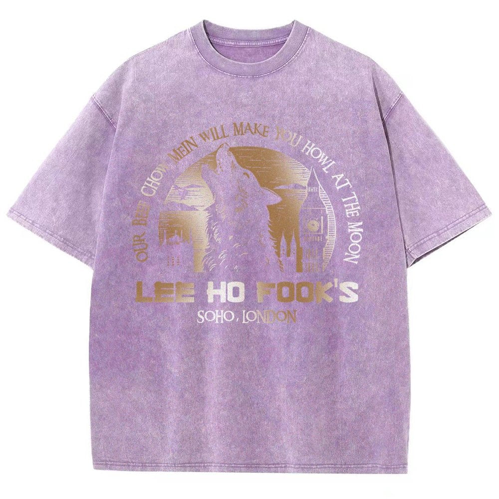 Werewolves of London - Howl at the Moon Vintage Distressed T-shirt