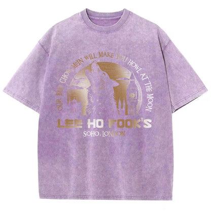 Werewolves of London - Howl at the Moon Vintage Distressed T-shirt