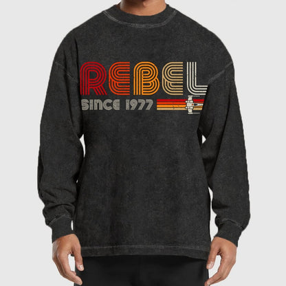 Maverick since 1977 Washed Long Sleeve Tee