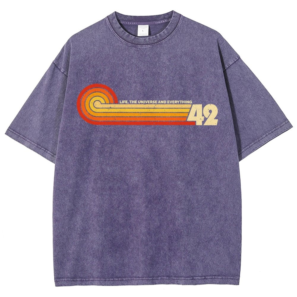 Answer Vintage Distressed T-shirt
