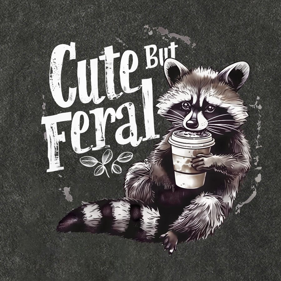 Cute But Feral Vintage Distressed T-shirt