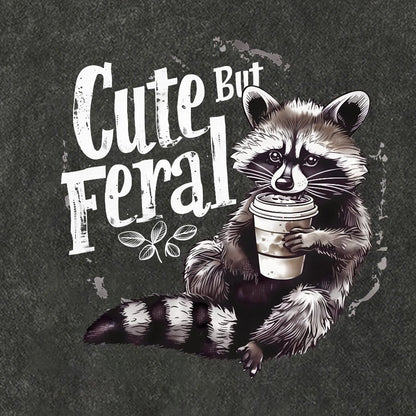 Cute But Feral Vintage Distressed T-shirt