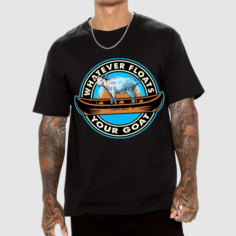 Whatever Floats Your Goat Geek T-Shirt