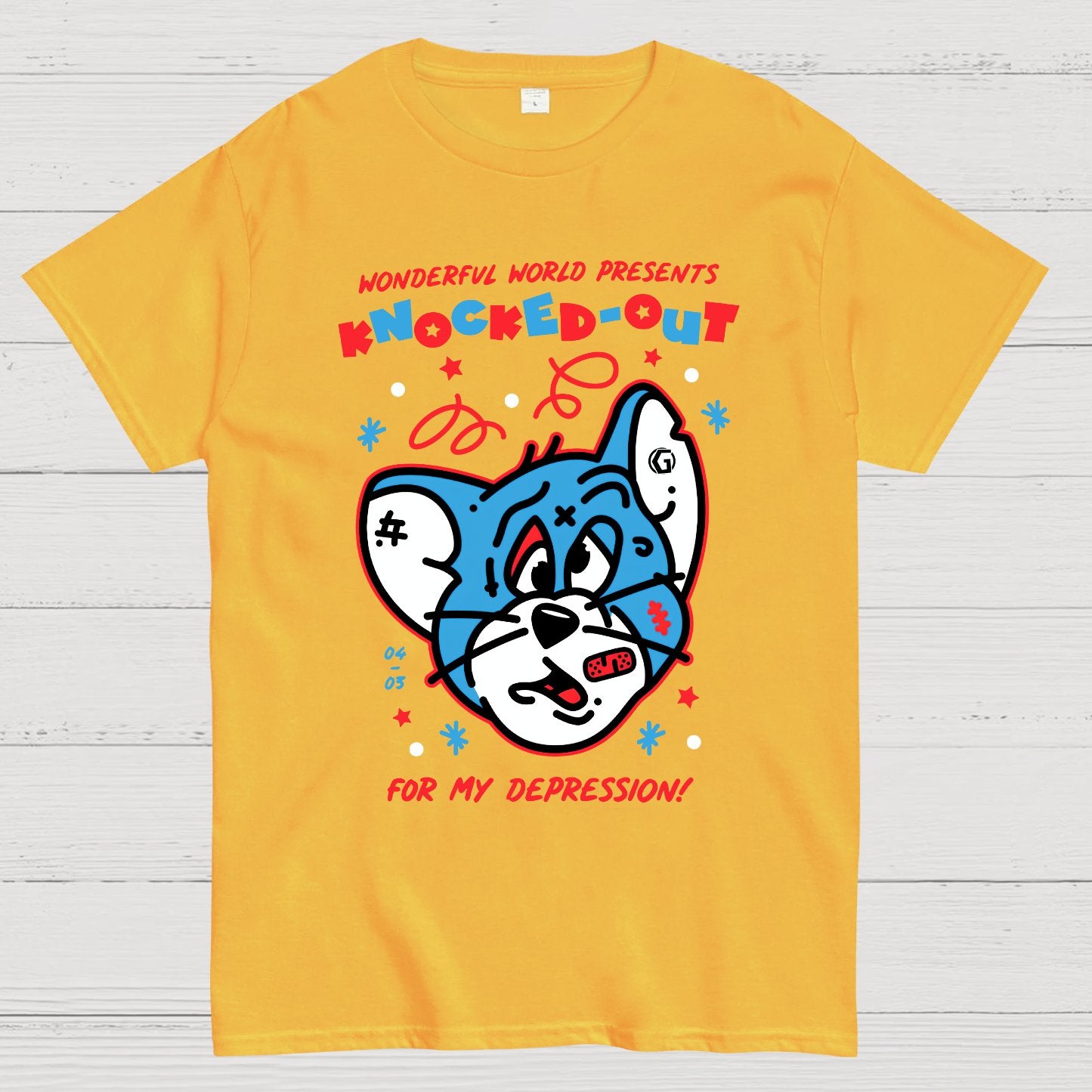 knocked-out. Sarcasm Geek T-Shirt