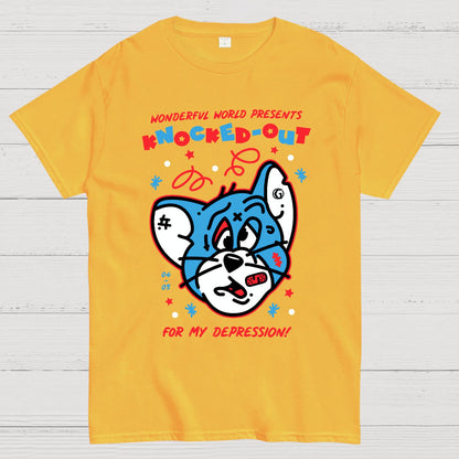 knocked-out. Sarcasm Geek T-Shirt