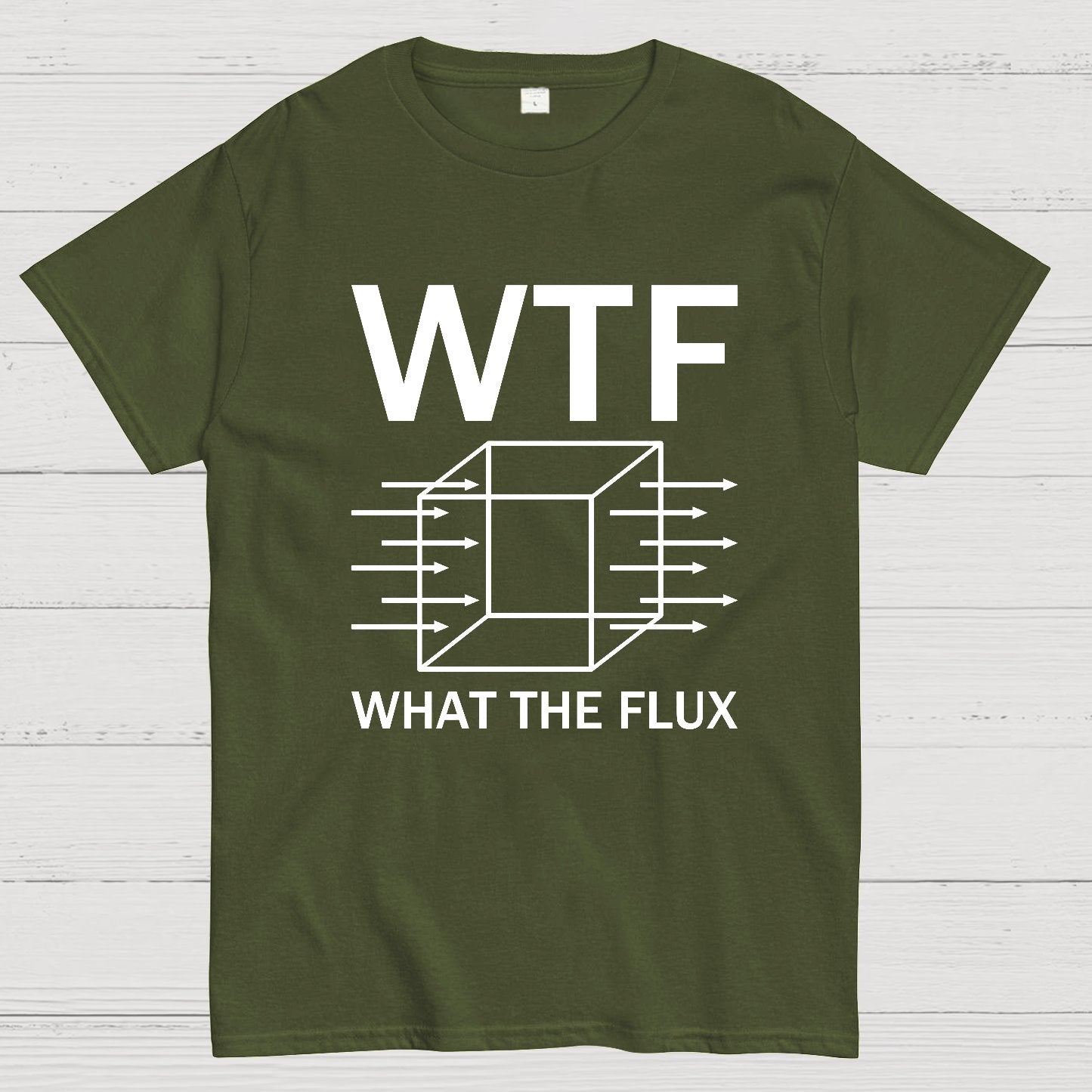 WTF - What The Flux | Funny  Geek T-Shirt