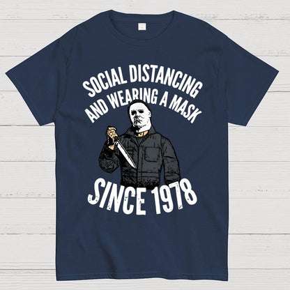 Maintain Social Distance Geek T-Shirt