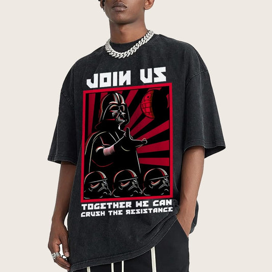 Overcome The Opposition Vintage Distressed T-shirt