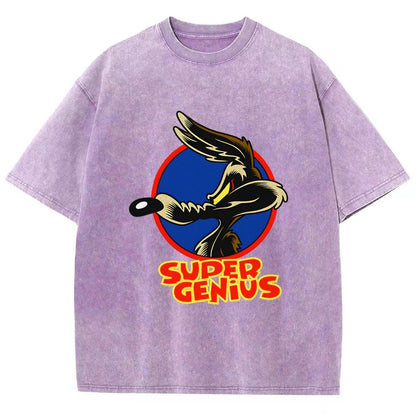 Dick Coyote Super Genius Vintage Distressed T-shirt
