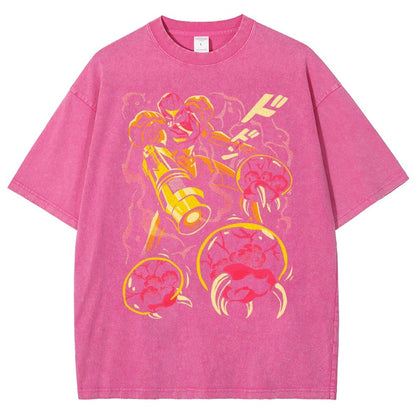 LARVA SWARM Vintage Distressed T-shirt