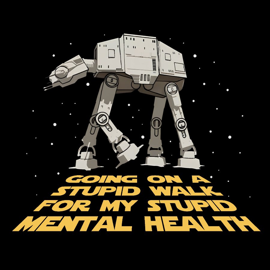Galactic Walk Nerdy T-Shirt
