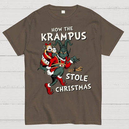 How The Krampus Stole Christmas Geek T-Shirt