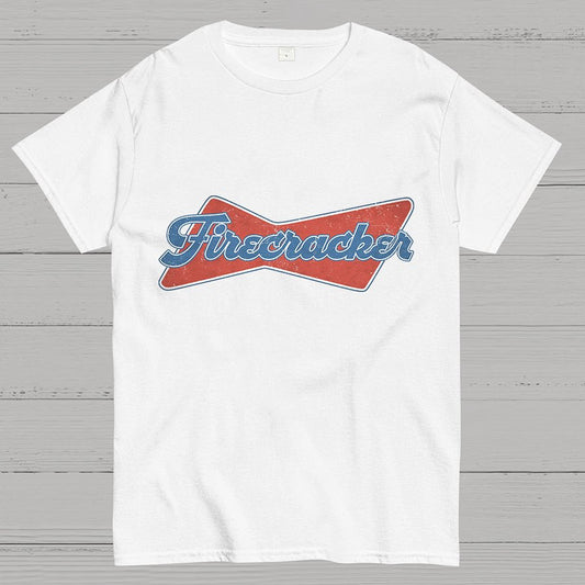 Firecracker Retro 4th july ndependence Day Geeky T-Shirt