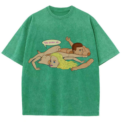 The Break up Vintage Distressed T-shirt