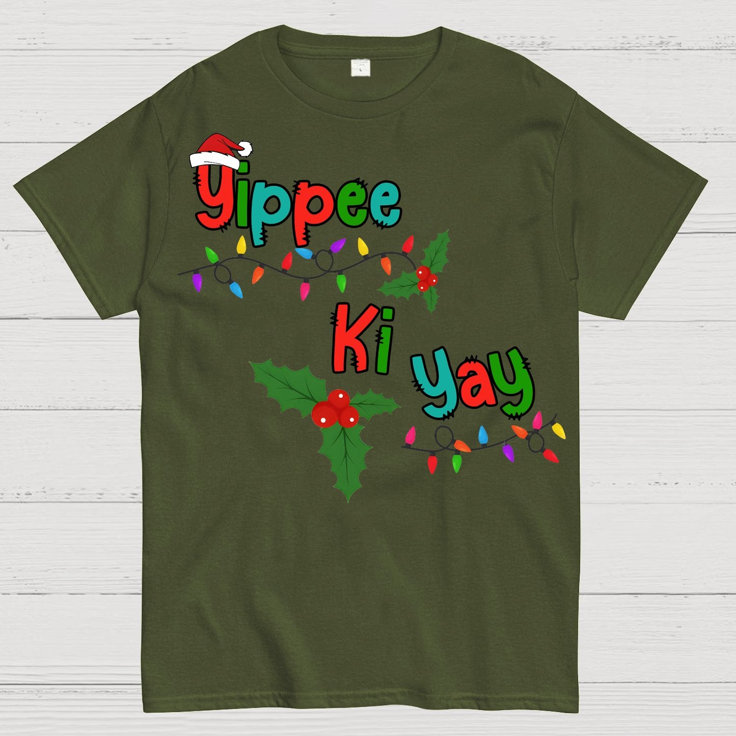 Yippee-Ki-Yay Christmas Geek T-Shirt