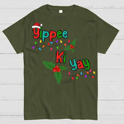 Yippee-Ki-Yay Christmas Geek T-Shirt