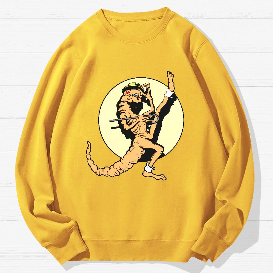 Space-themed Funny Magnet Geek Cotton Sweatshirt