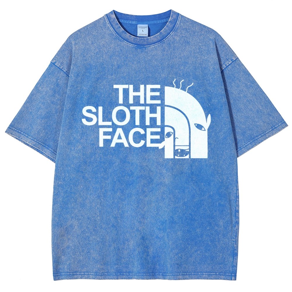 Slothface Vintage Distressed T-shirt