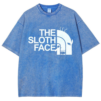 Slothface Vintage Distressed T-shirt