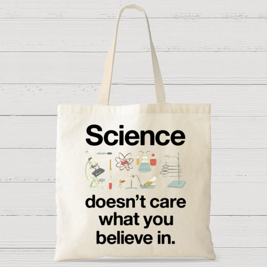 Science Doesn't Care What You Believe In Casual Classic Canvas Bag