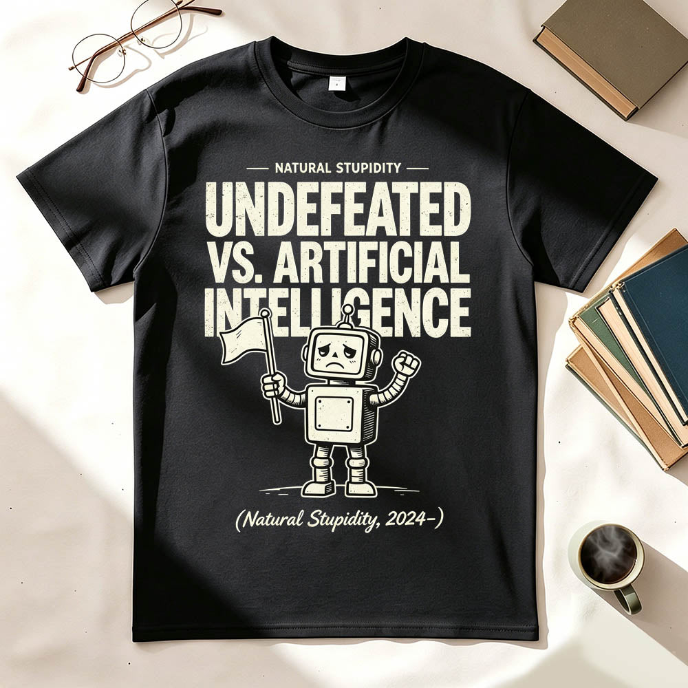 Undefeated vs. Artificial Intelligence T-Shirt