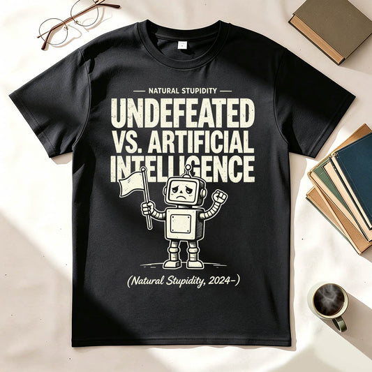 Undefeated vs. Artificial Intelligence T-Shirt