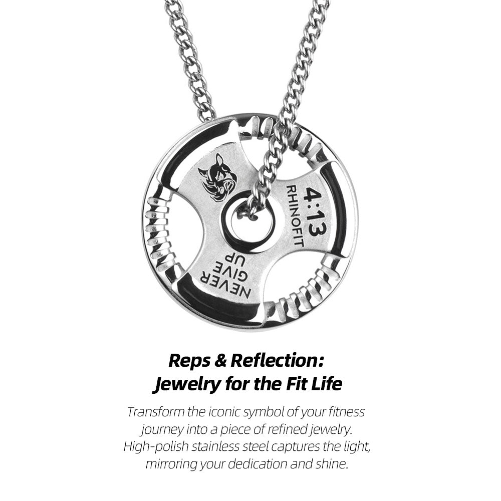The Weight Plate Necklace | Carry Your Weight and Take On Every Challenge