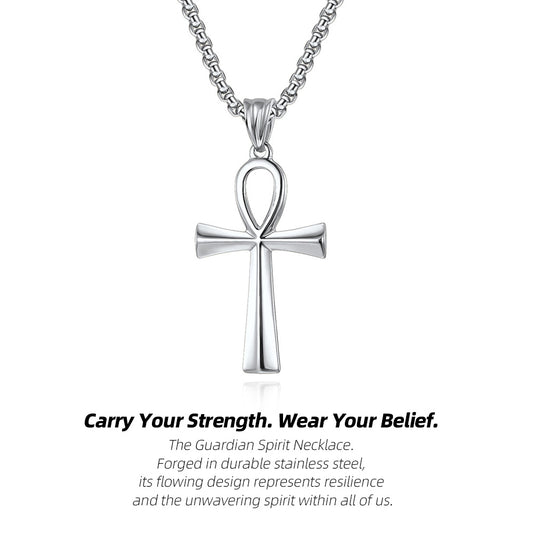 Stainless Steel Cross Necklace | Find Your Center. Embrace Your Faith.